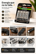PILAS RECARGABLES JIABAO