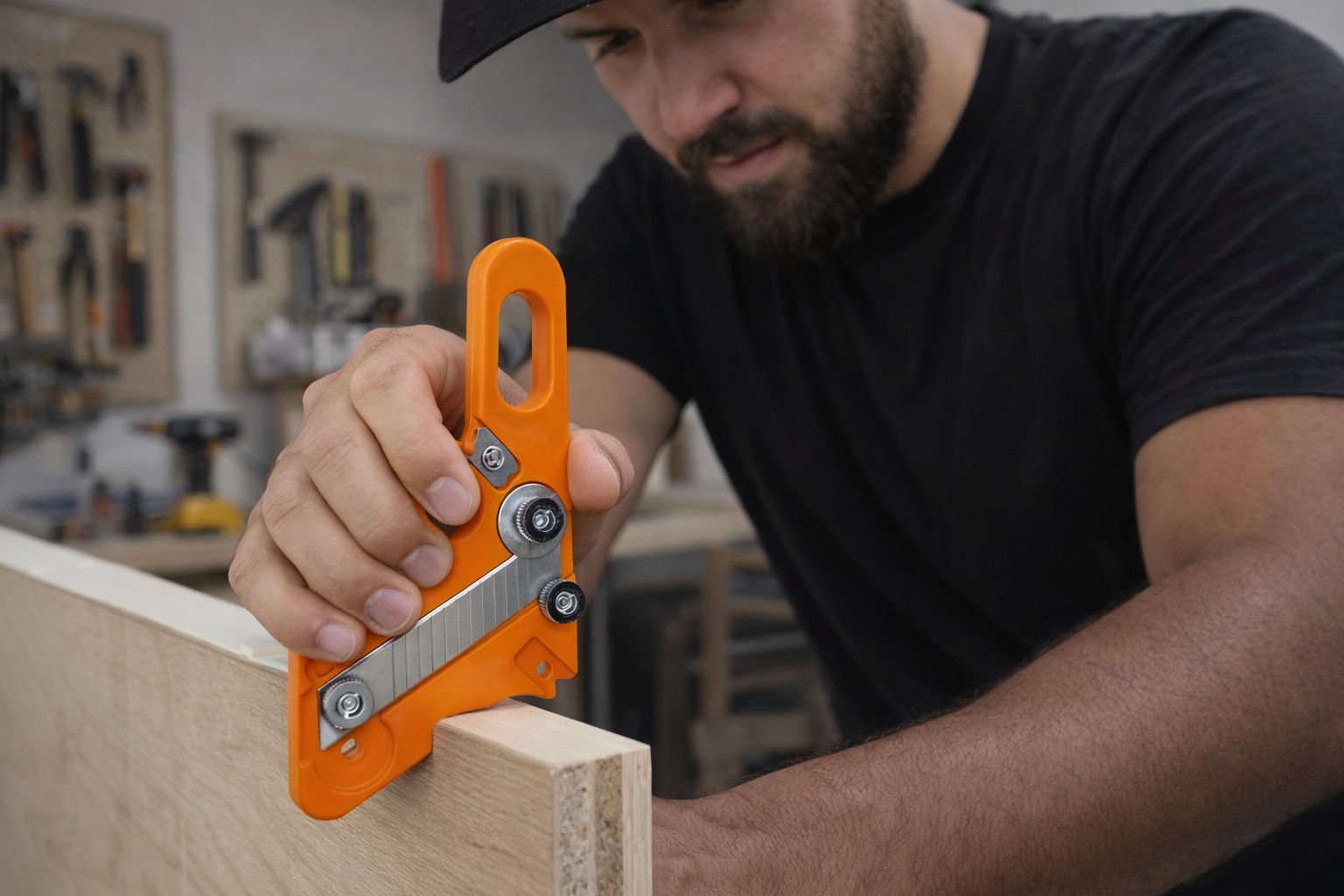 RECORTADOR DE BORDES MANUAL PARA CARPINTERÍA