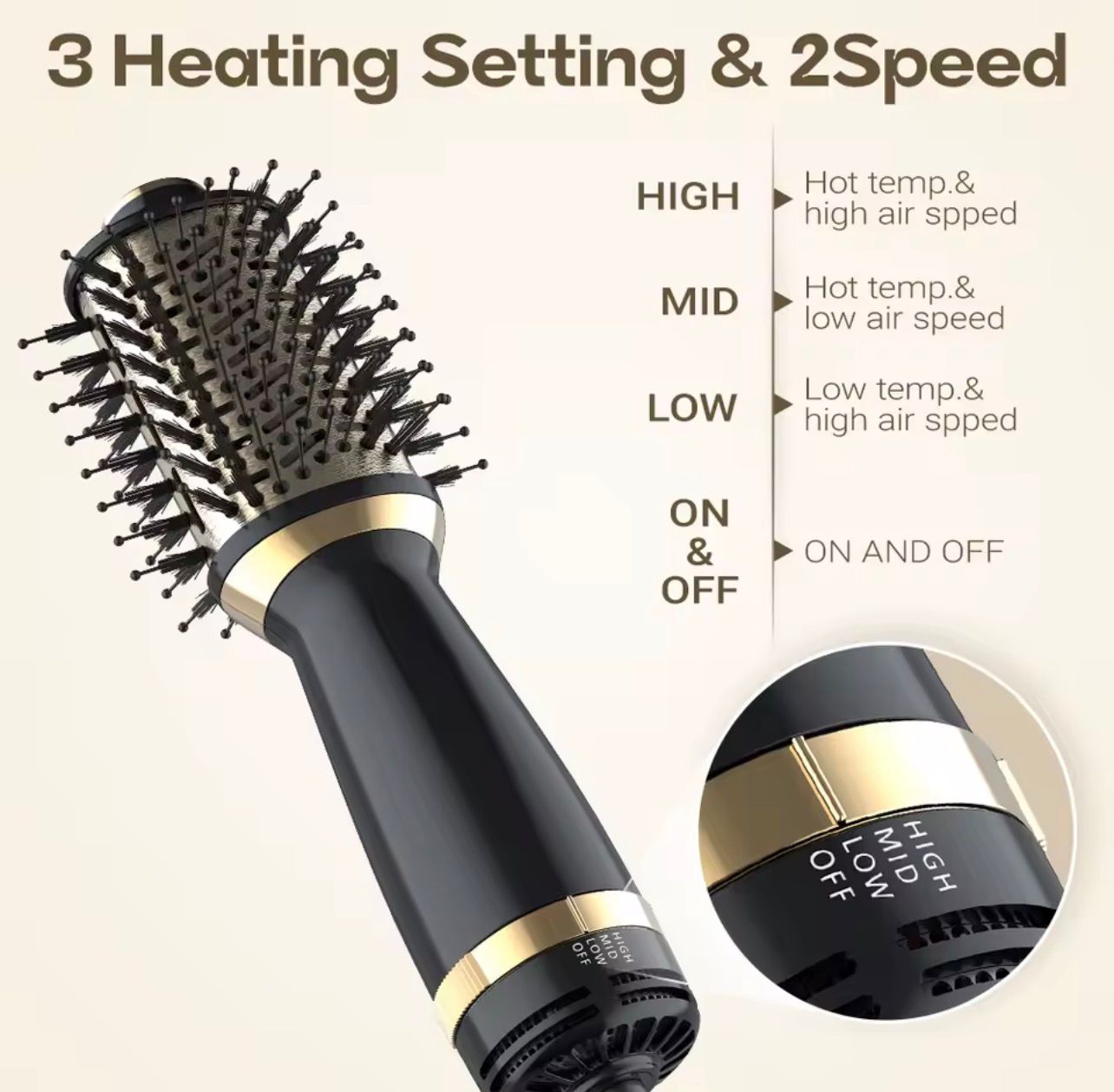 CEPILLO SECADOR KERATIN PRO 3D