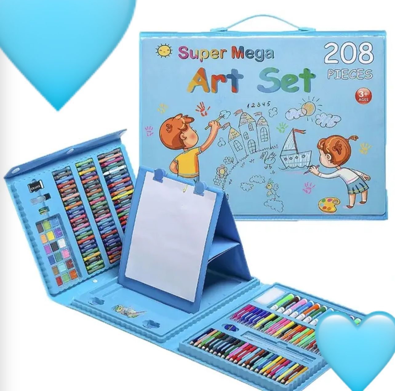 SET DE ARTE 208 PIEZAS – EDICIÓN INFANTIL
