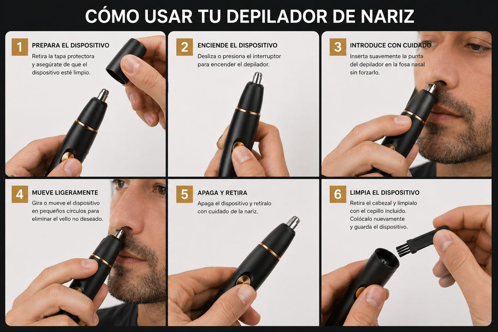 DEPILADORA DE NARIZ