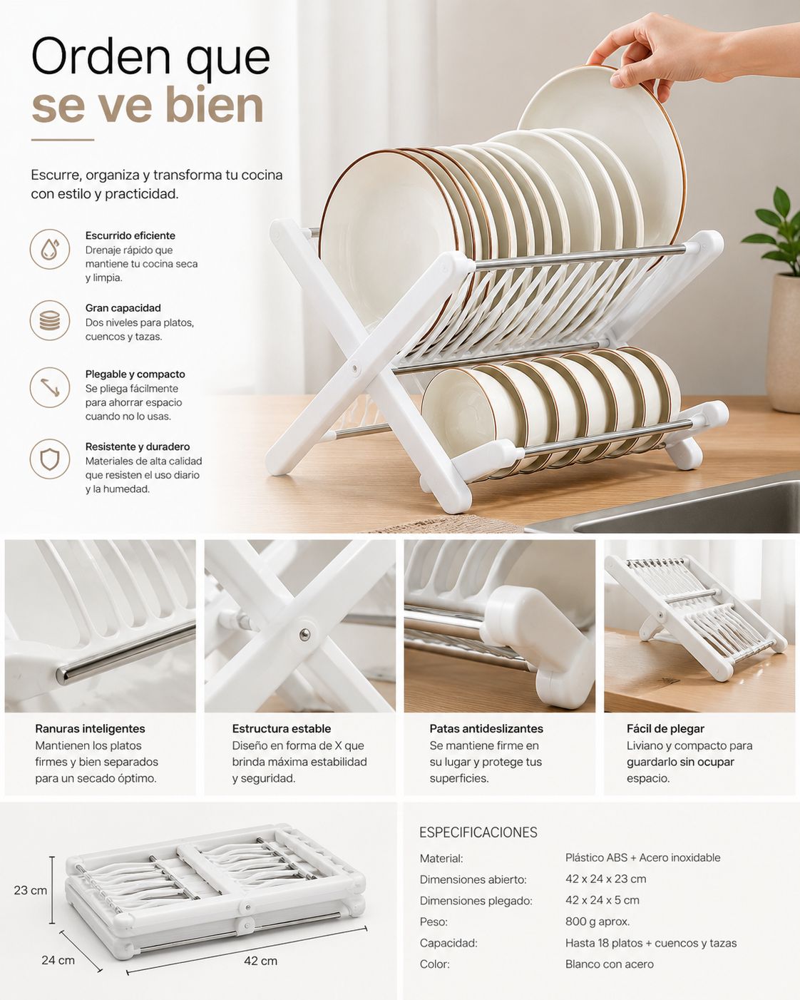 ESCURRIDOR PLEGABLE