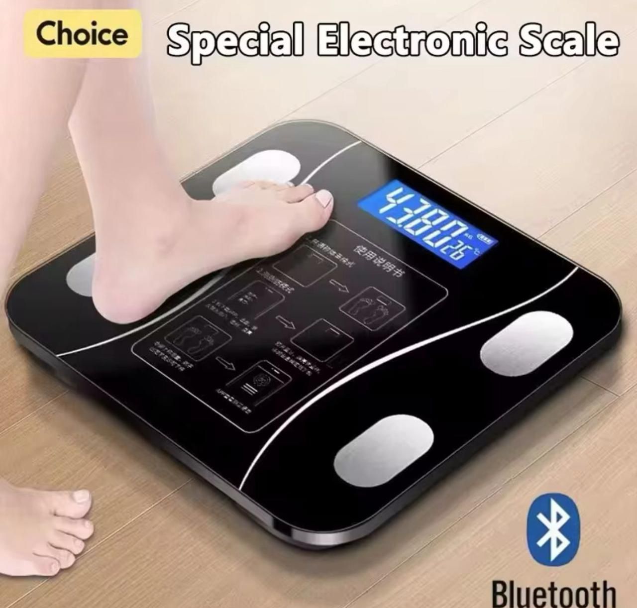 BÁSCULA INTELIGENTE CON BLUETOOTH