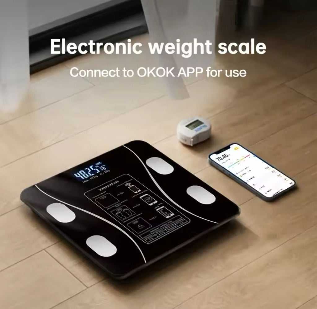 BÁSCULA INTELIGENTE CON BLUETOOTH