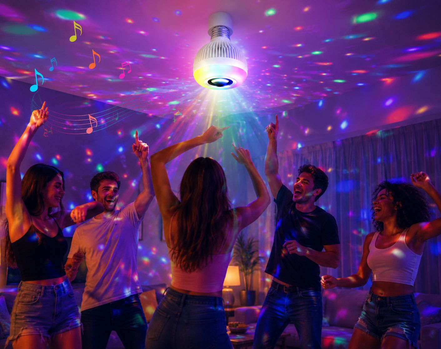 BOMBILLO BLUETOOTH LED