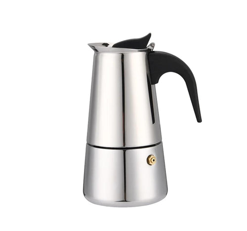 CAFETERA ESPRESSO DE ACERO INOXIDABLE