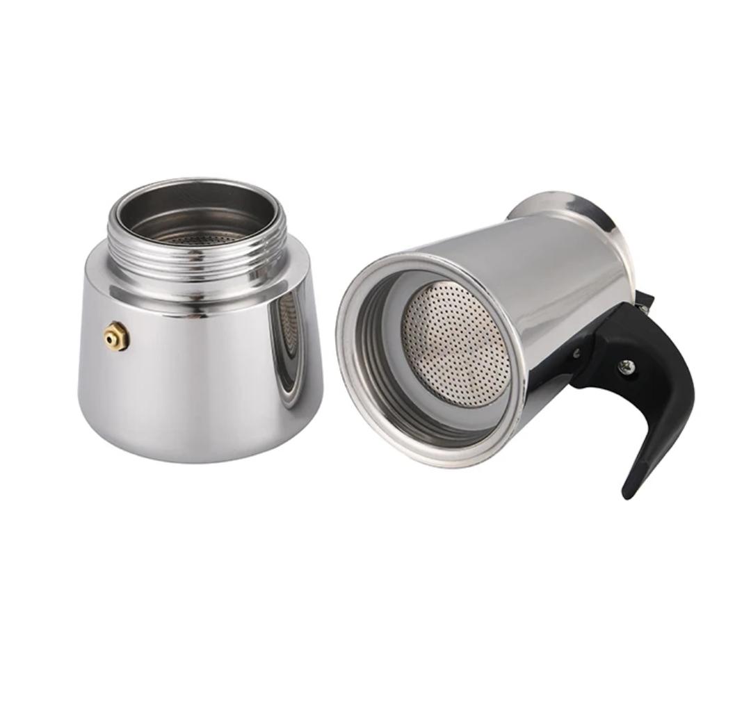 CAFETERA ESPRESSO DE ACERO INOXIDABLE