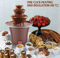 FUENTE DE CHOCOLATE ELÉCTRICA DE 3 NIVELES
