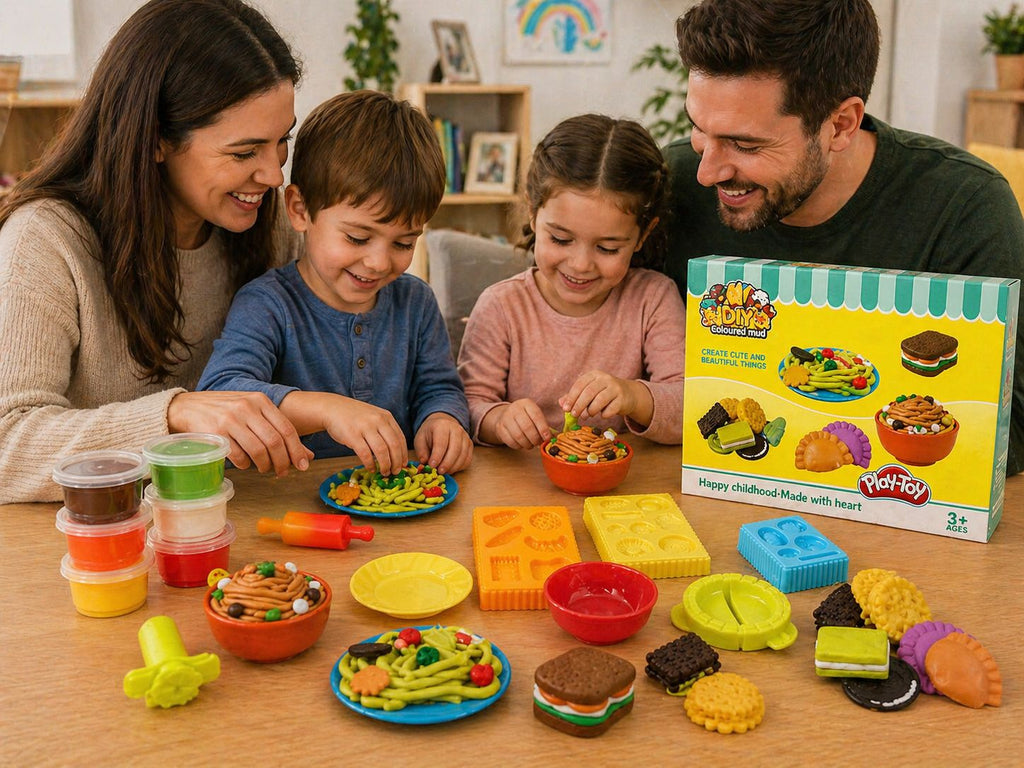 PLASTILINA CON MOLDES EN PASTA