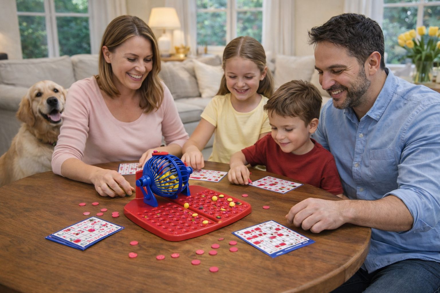BINGO GAME FAMILIAR