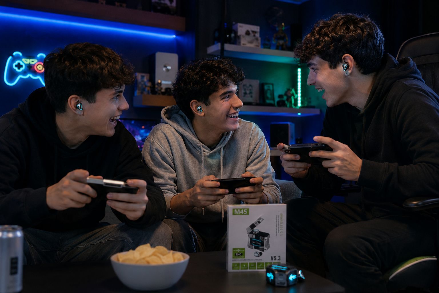 AUDÍFONOS M45 GAMERS