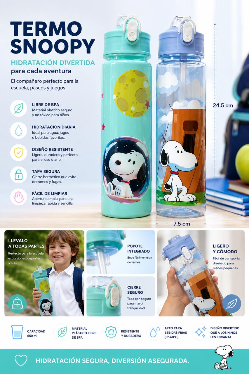 TERMO VIRAL SNOOPY