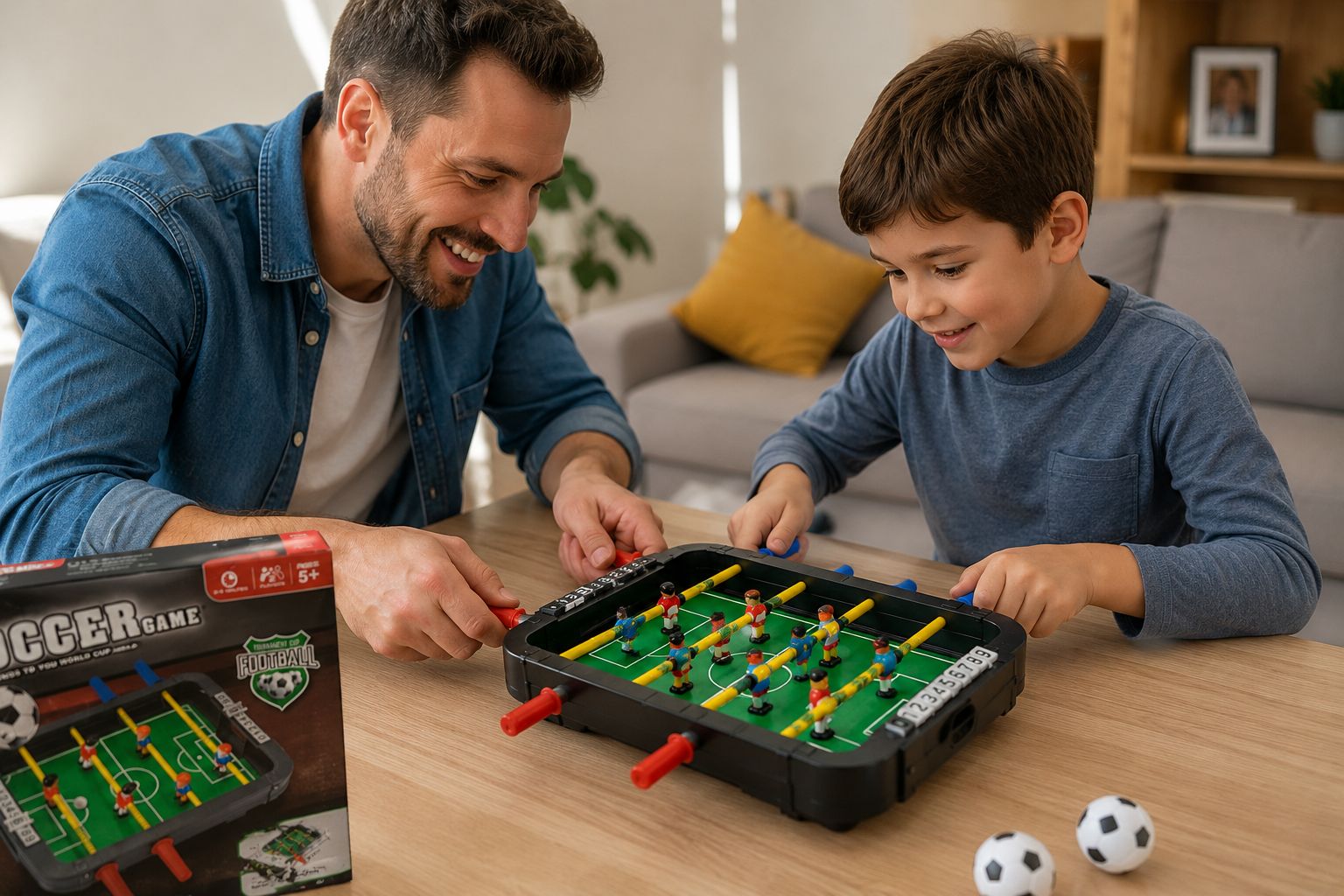 MINI FUTBOLIN DE MESA
