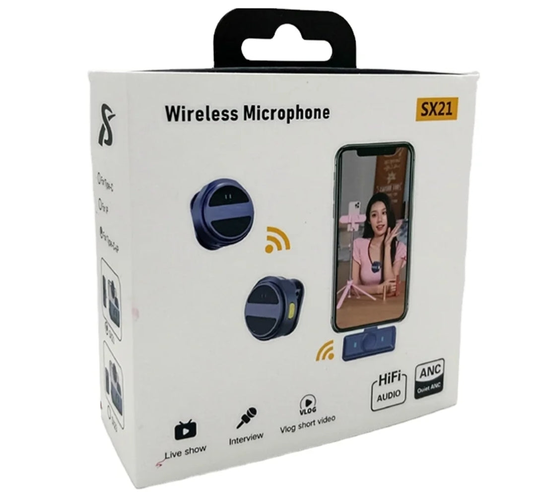 MICRÓFONOS SX21 WIRELESS