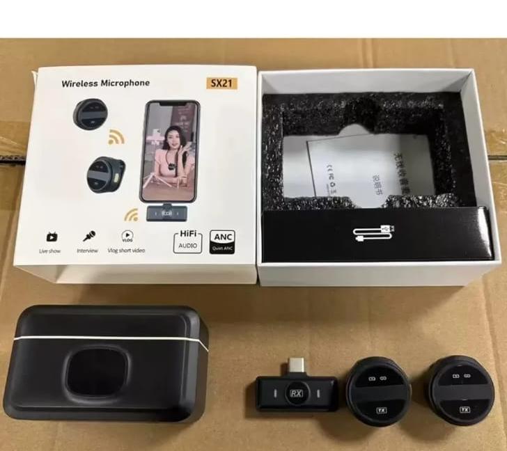 MICRÓFONOS SX21 WIRELESS