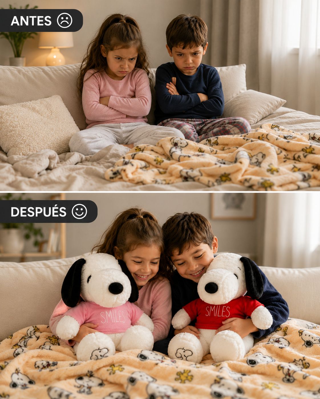 PELUCHE CON COBIJA SNOOPY