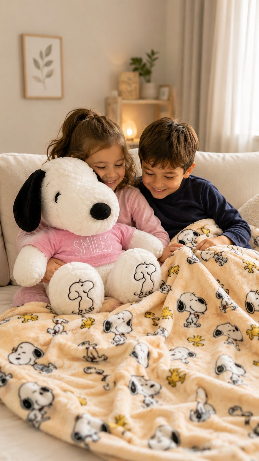 PELUCHE CON COBIJA SNOOPY
