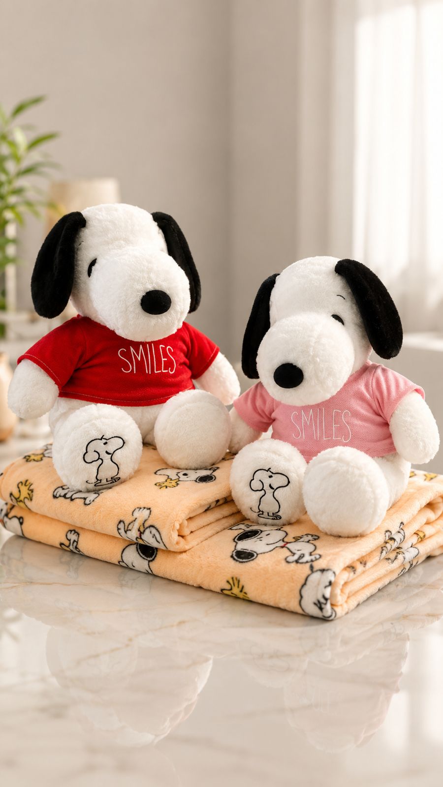PELUCHE CON COBIJA SNOOPY