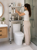 ORGANIZADOR METÁLICO PARA BAÑO SOBRE INODORO