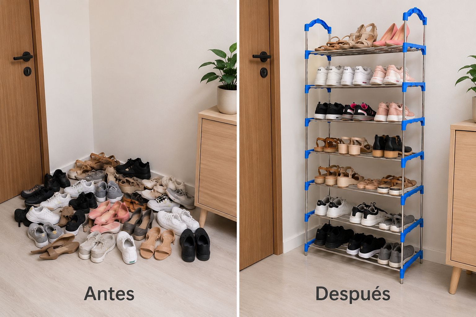 ZAPATERO 6 NIVELES DESTAPADO