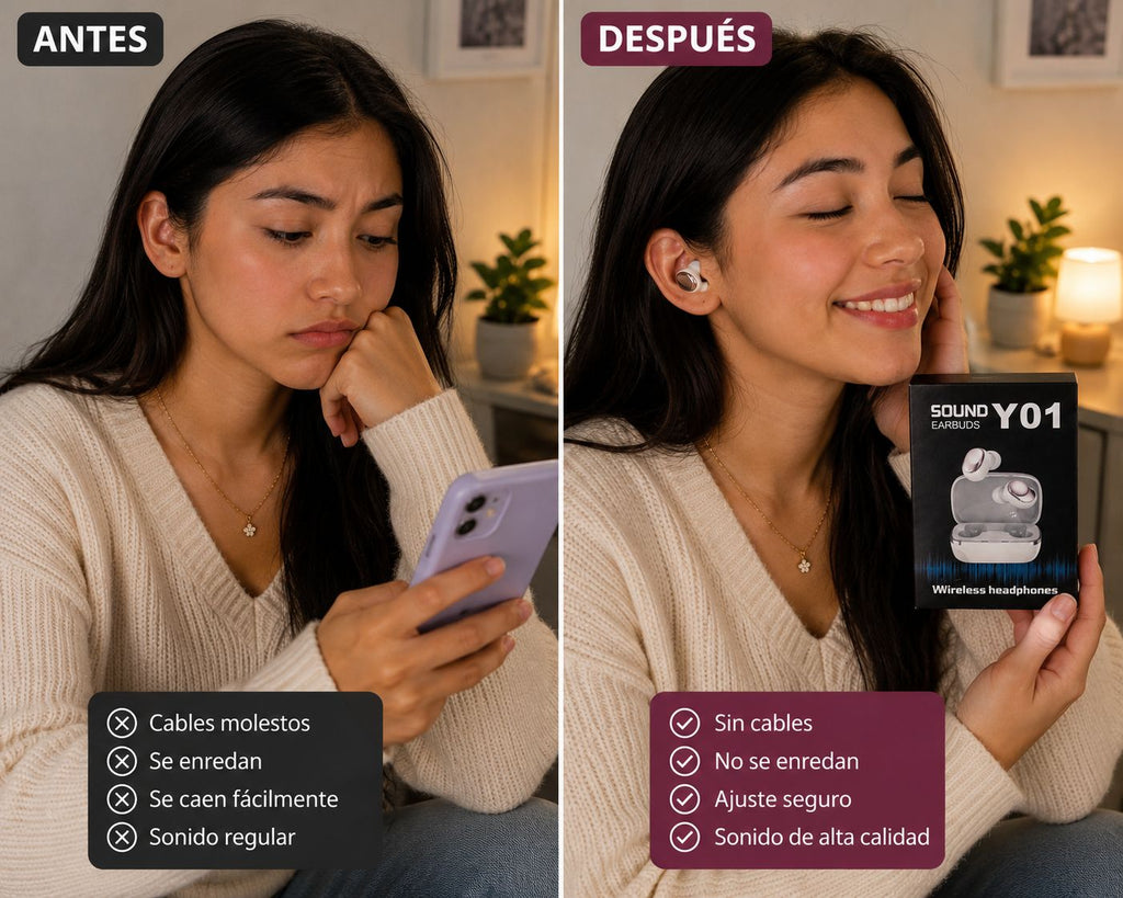 AUDÍFONOS EARBUDS Y 0 1