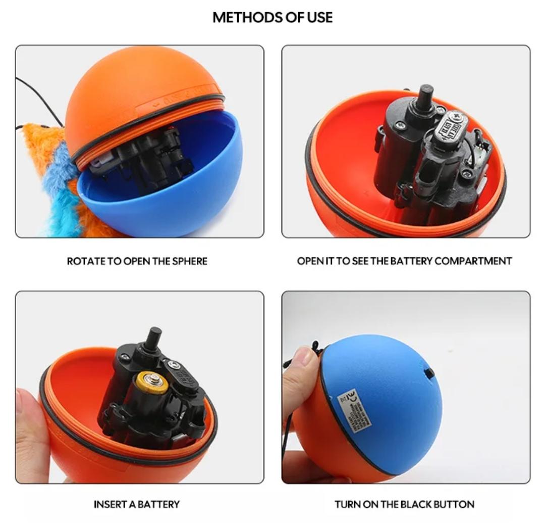 PELOTA GIRATORIA PARA GATOS