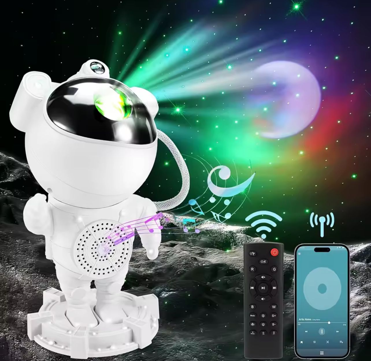 PROYECTOR DE ASTRONAUTA