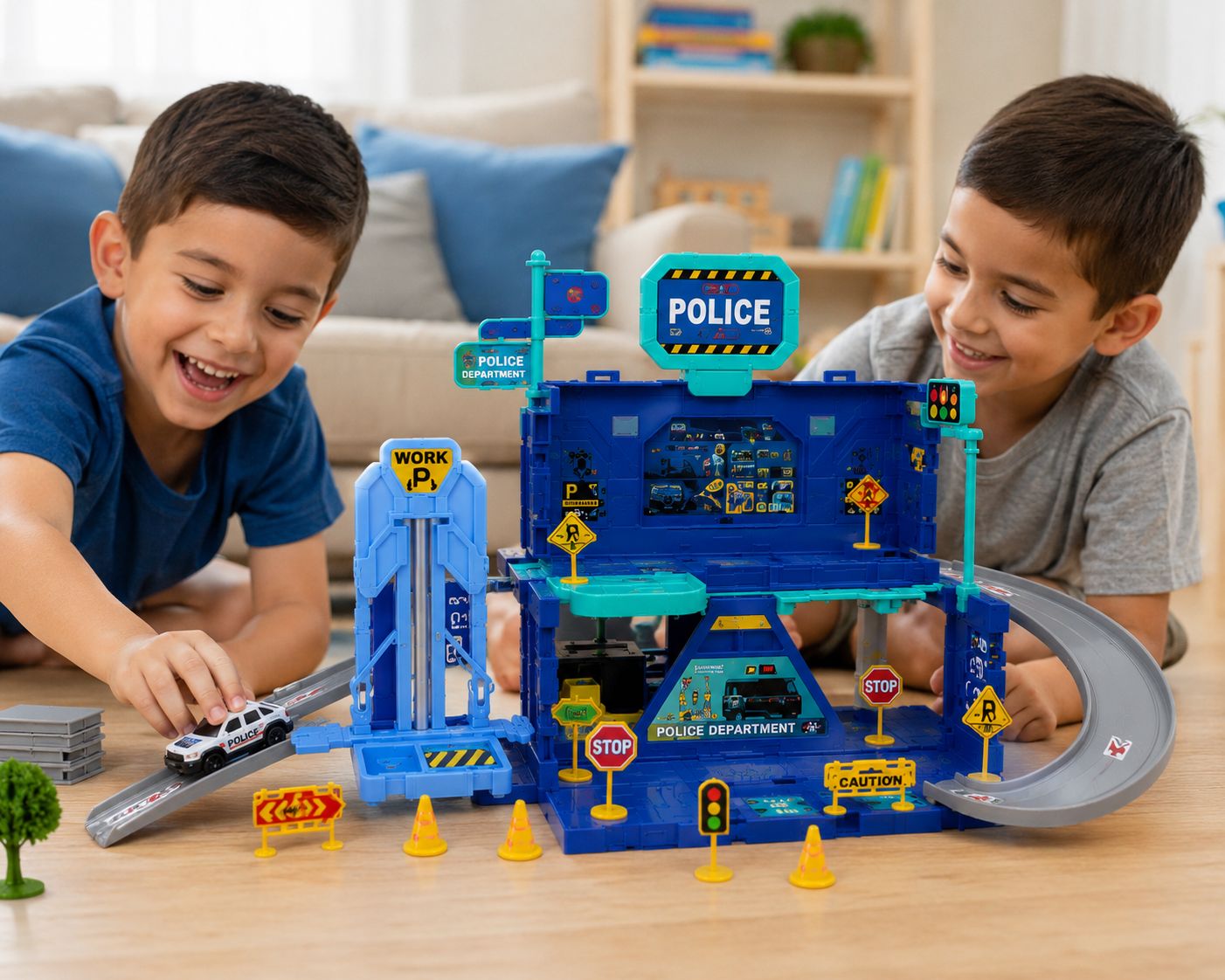 PISTA DE CARRO POLICIA