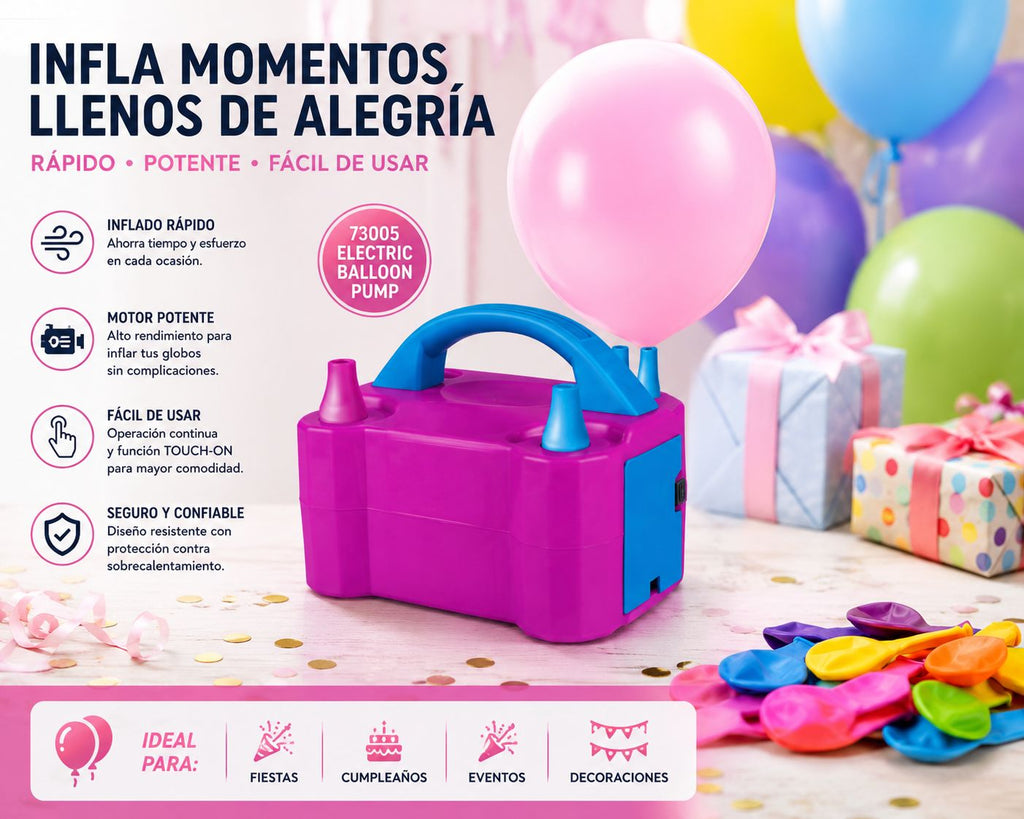 INFLADOR DE GLOBOS