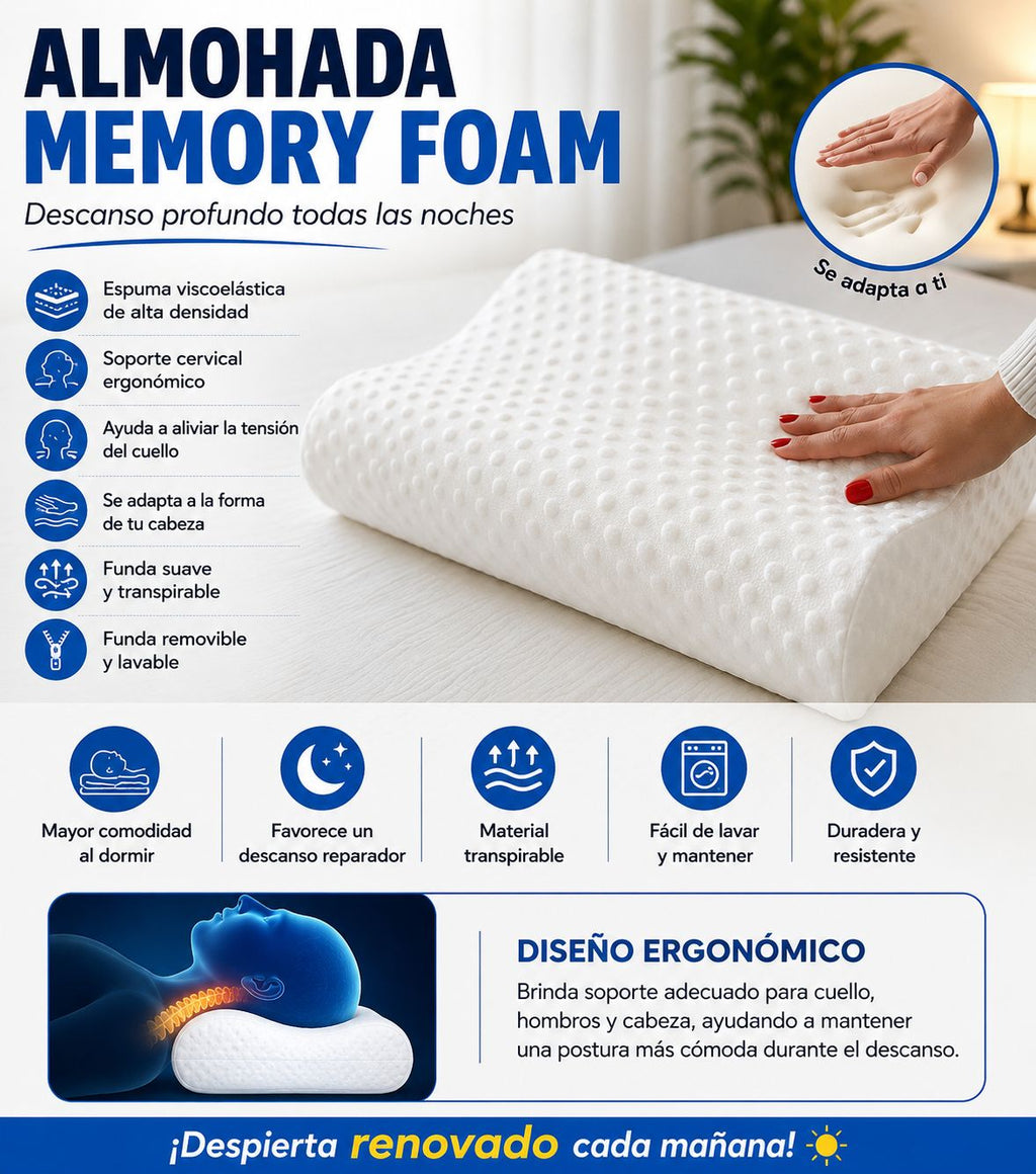 ALMOHADA MEMORY FOAM
