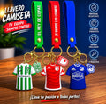 LLAVEROS DE CAMISETA DE FUTBOL