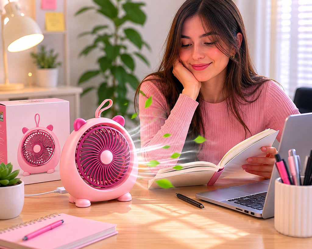 MINI VENTILADOR DE ESCRITORIO