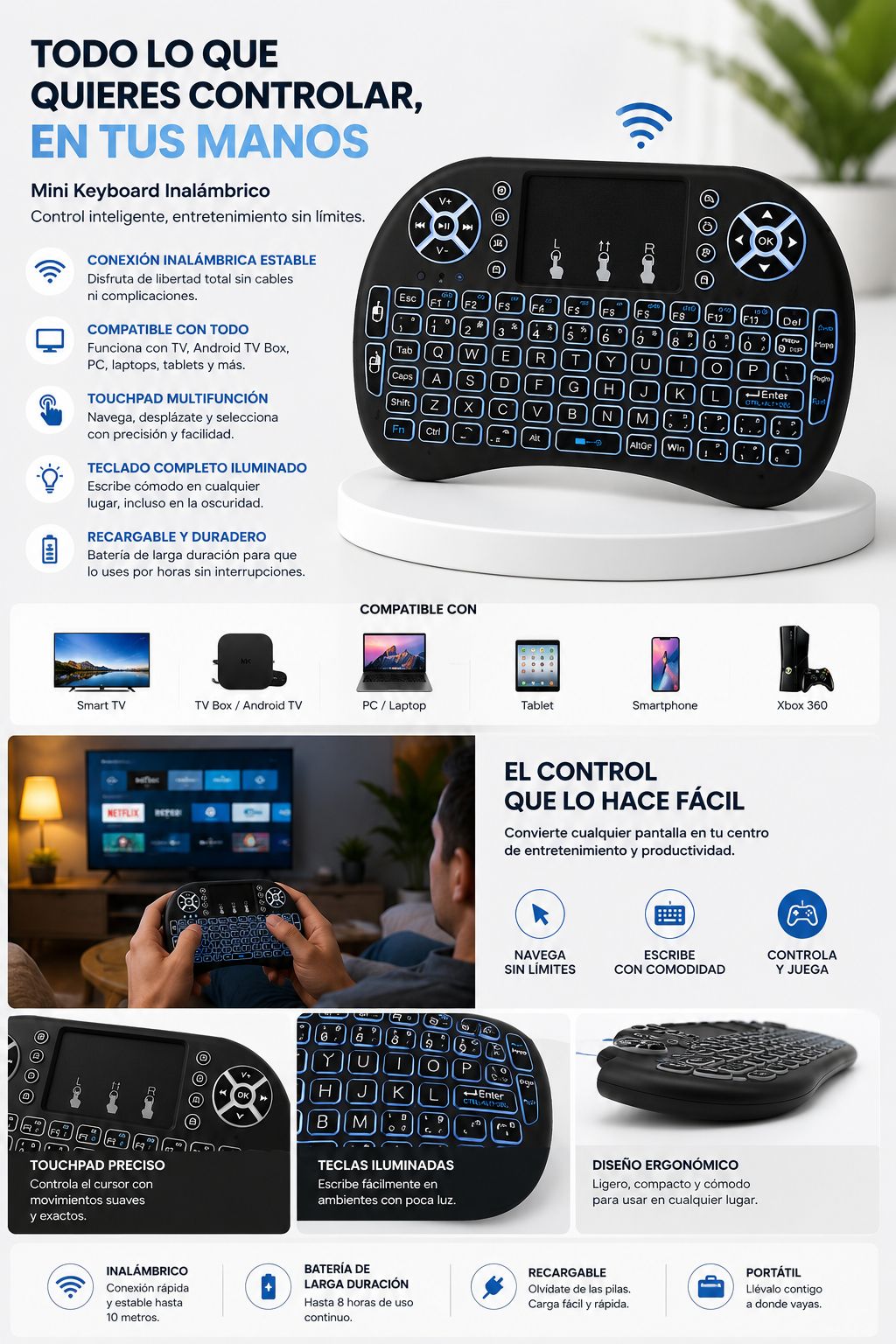 MINI CONTROL  KEYBOARD