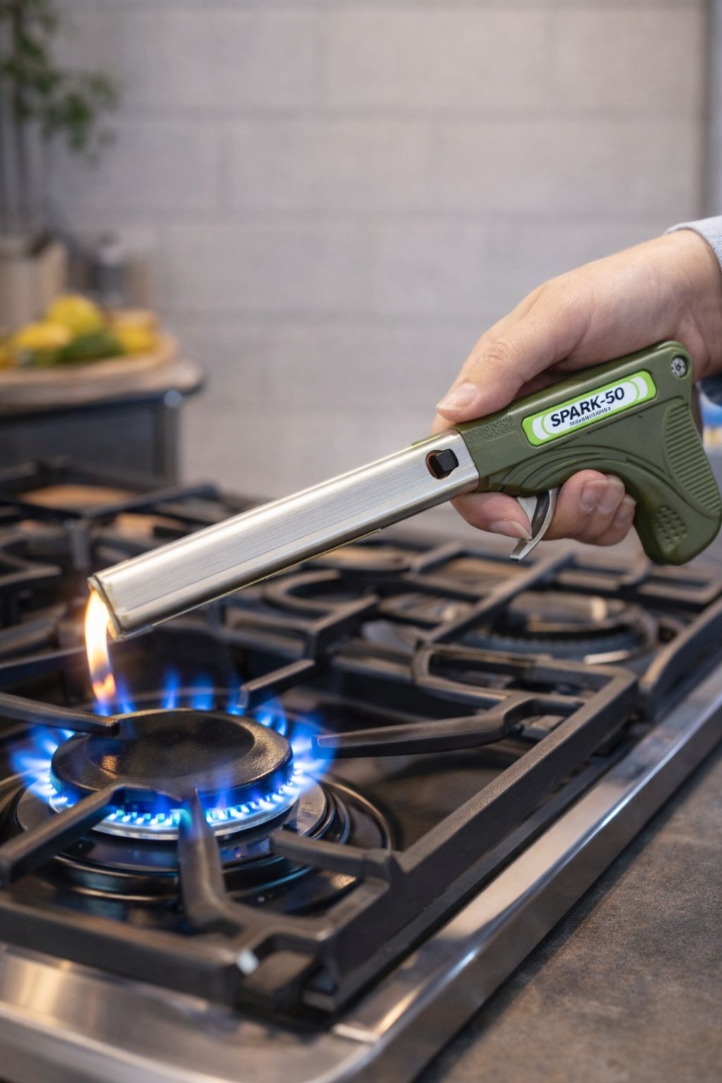 ENCENDEDOR TIPO PISTOLA PARA COCINA