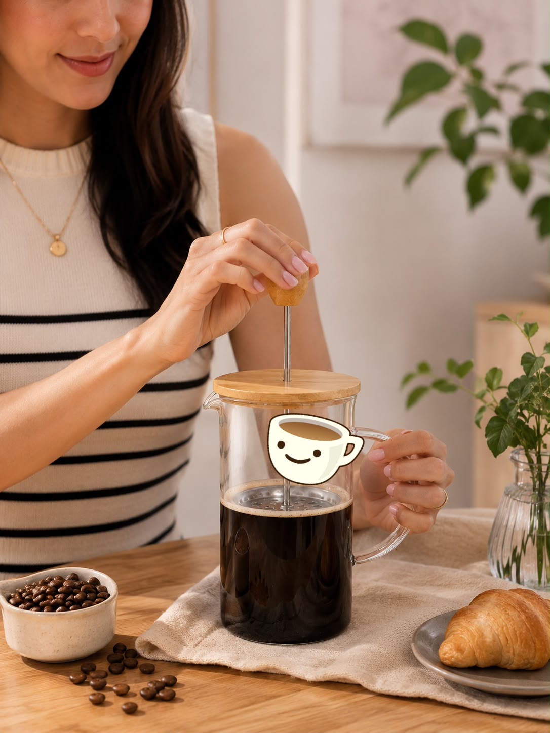 PRENSA FRANCESA DE CAFÉ