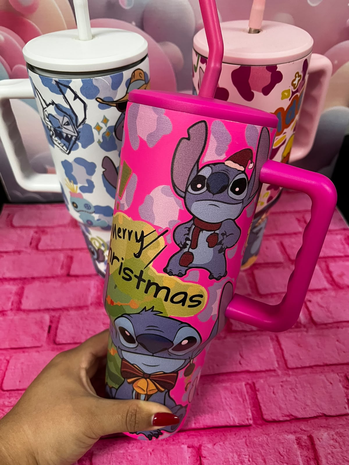 TERMO DE 500 ML STITCH