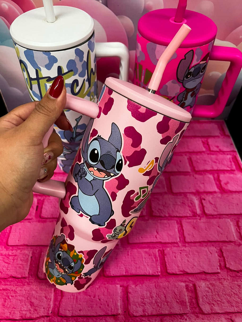 TERMO DE 500 ML STITCH