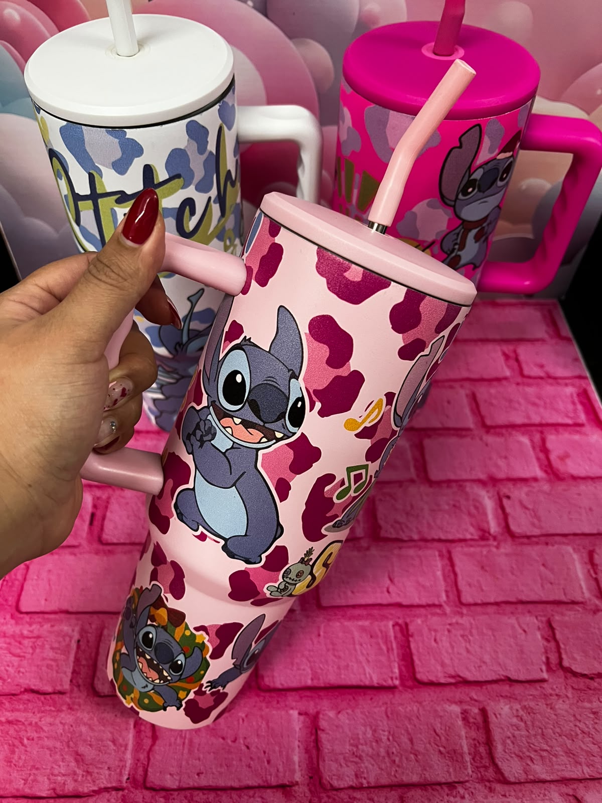 TERMO DE 500 ML STITCH
