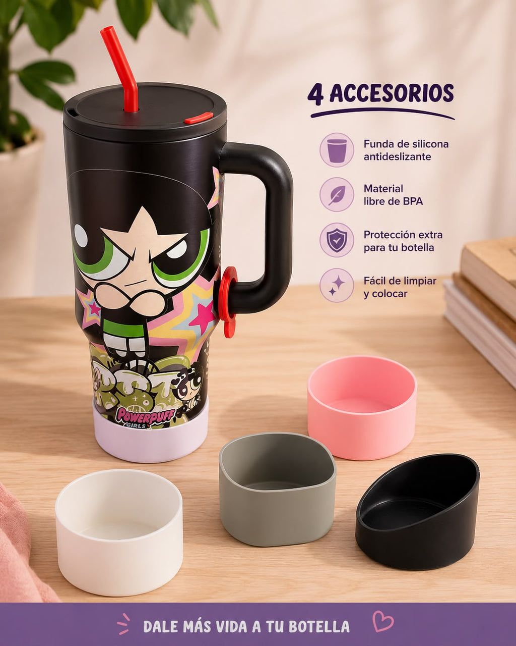 FUNDAS DE SILICONA PARA TERMOS