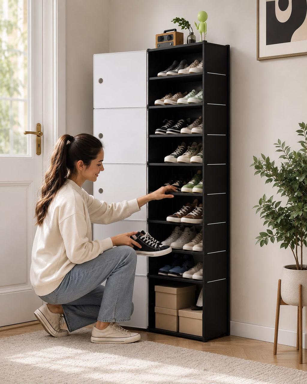 ZAPATERO MODULAR DE 9 NIVELES