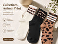 PACK X3 MEDIAS ANIMAL PRINT