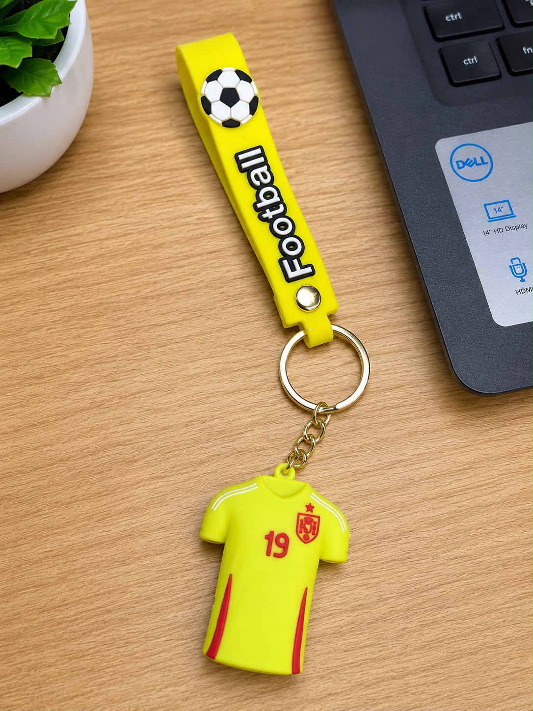 LLAVERO DE CAMISETA DE FÚTBOL