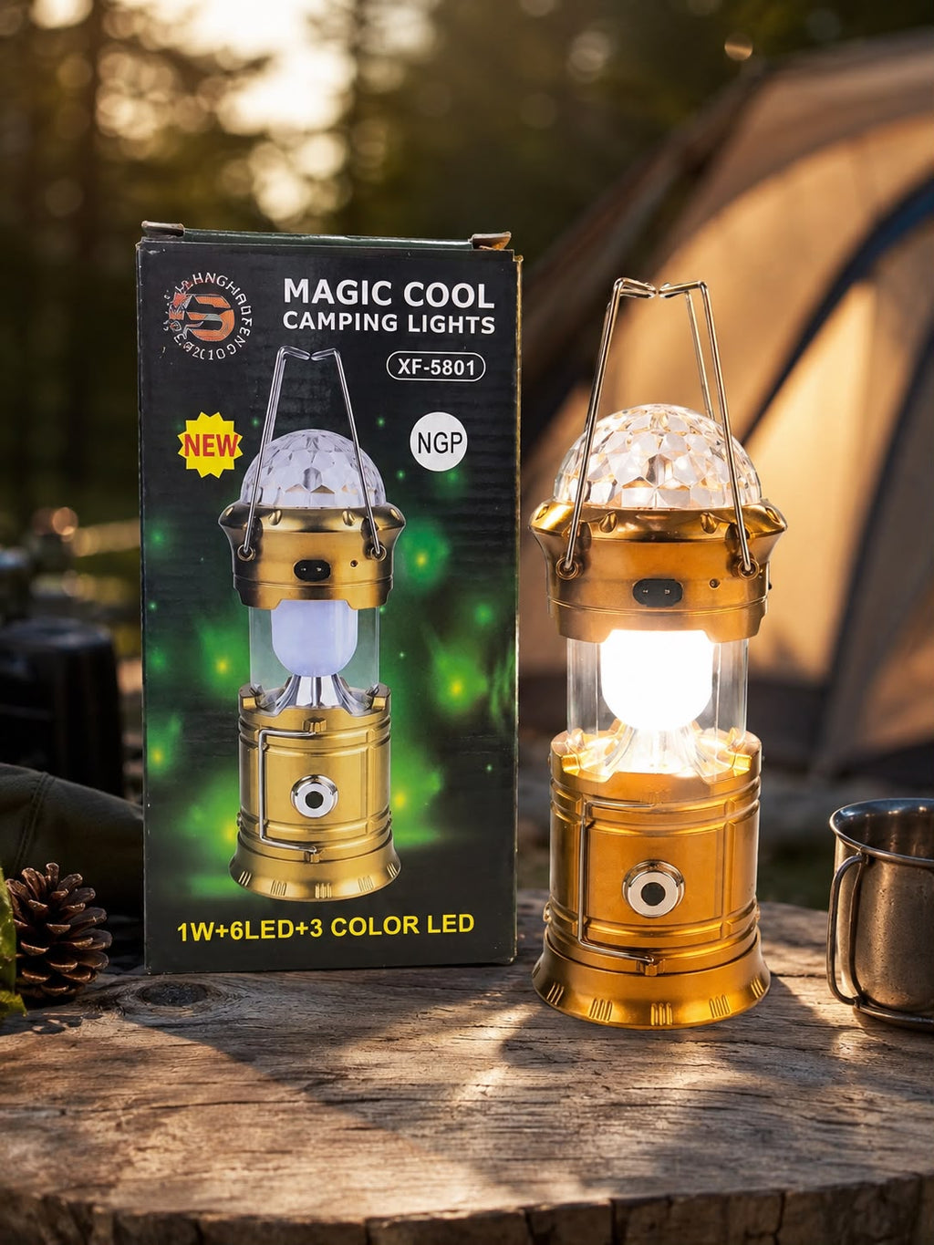 LINTERNA PARA CAMPING