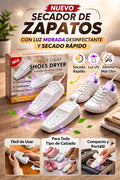 SECADOR DE ZAPATOS CON LUZ MORADA