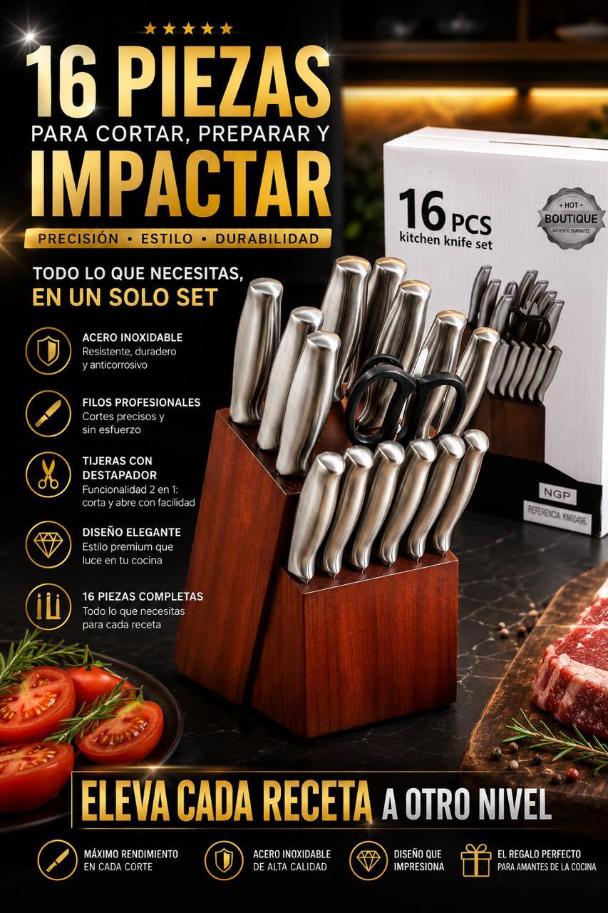 SET DE CUCHILLOS