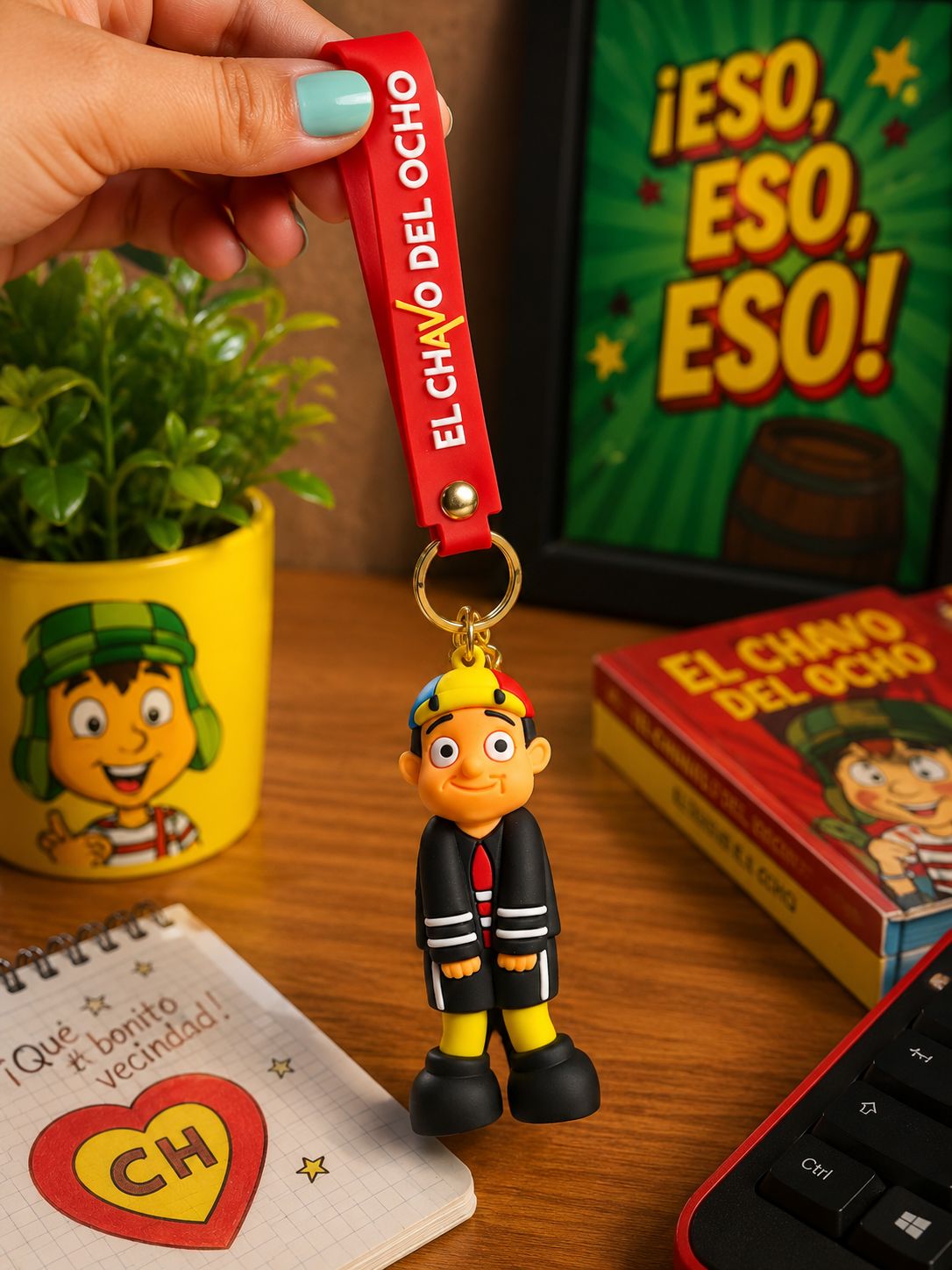 LLAVERO COLECCIÓN CHAVO DEL OCHO