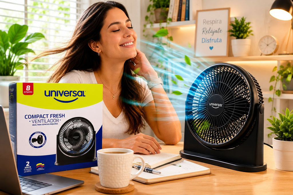 VENTILADOR UNIVERSAL COMPACT FRESH 8
