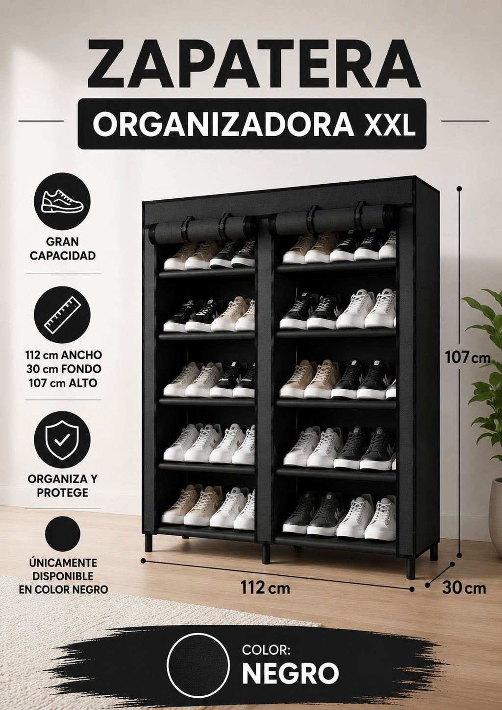 ORGANIZADOR DE ZAPATOS
