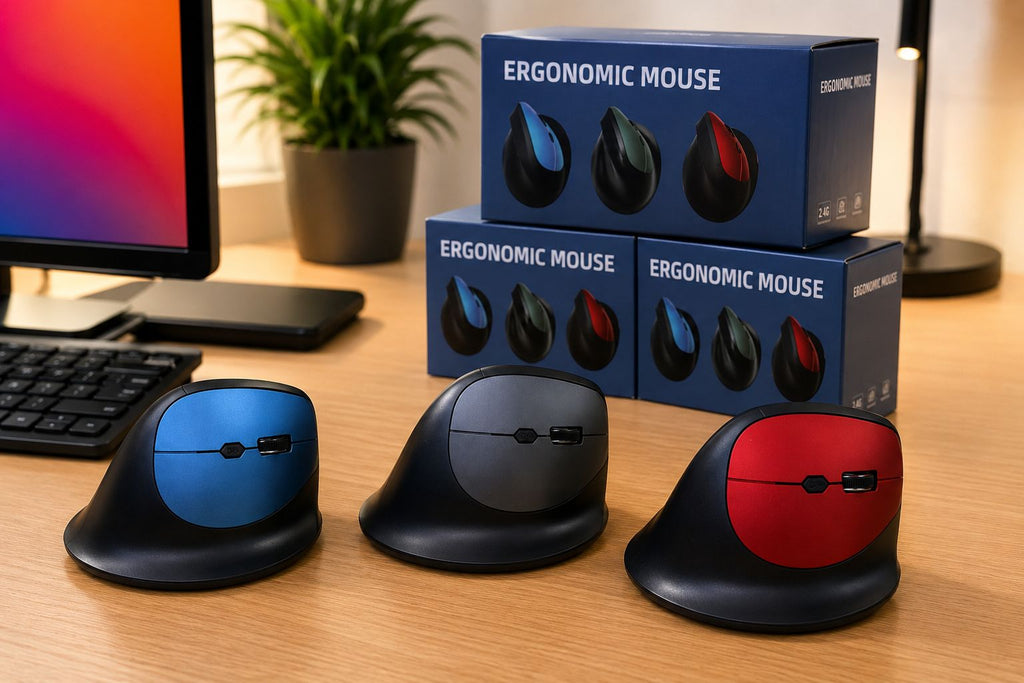 MOUSE ERGONÓMICO INALÁMBRICO