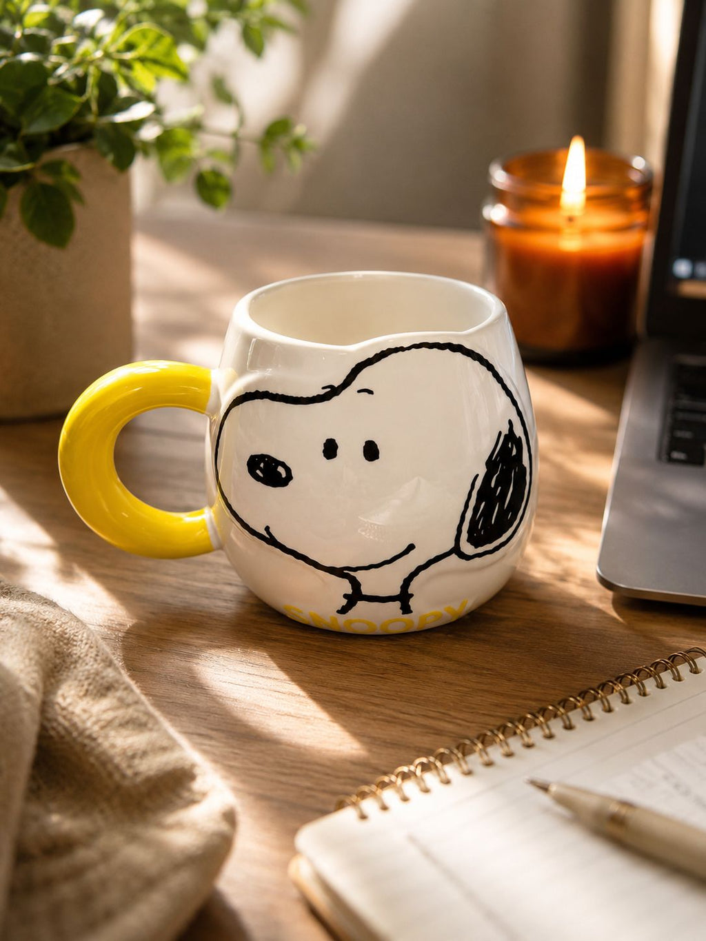 TAZA SNOOPY EN CERÁMICA